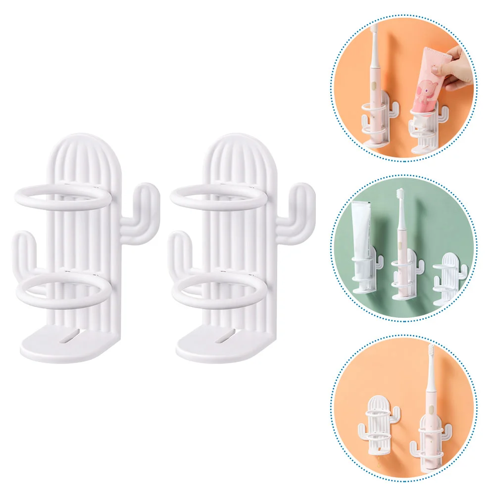 

2Pcs Wall Adhesive Wall Organizer Storage for Bathroom Shaver