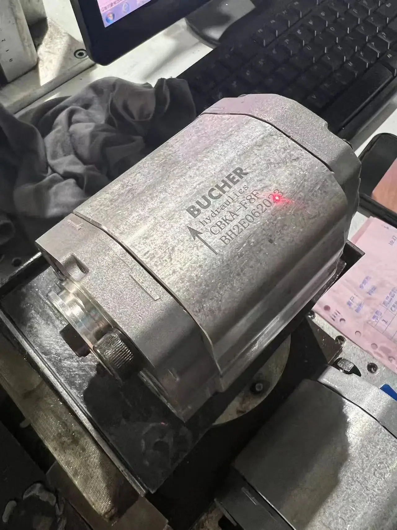 Замененный гидравлический шестеренный насос ZY CBKA CBKA-F3.2 CBKA-F2.7 CBKA-F2.5 CBKA-F2.1 CBKA-F1.6