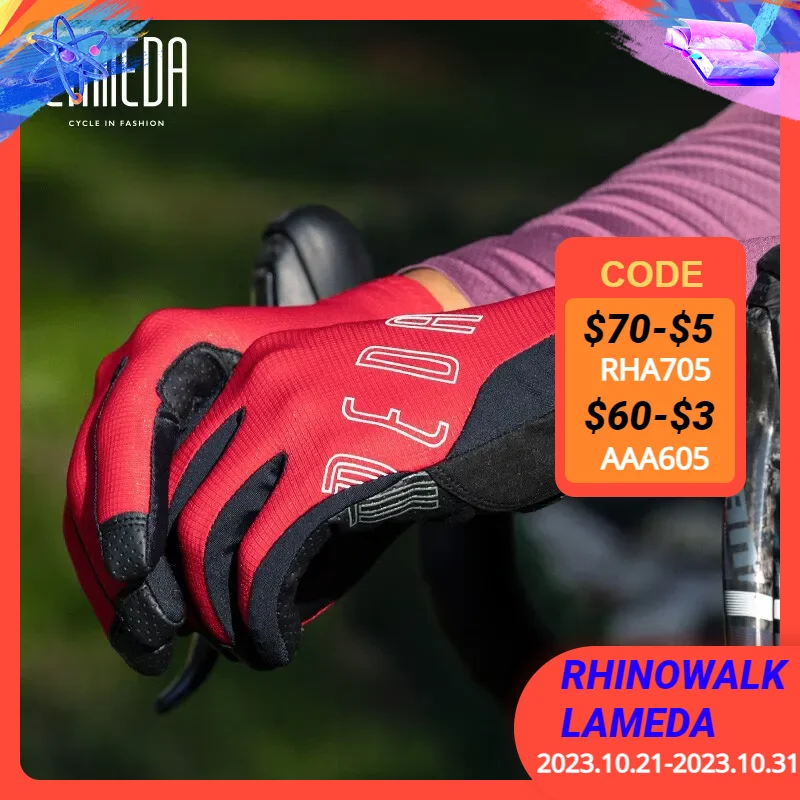 

Lameda Winter Gloves Men Cycling Bike Women Thermal Fleece Glove Windproof Touch Screen Bicycle Warm Outdoor Running Glove