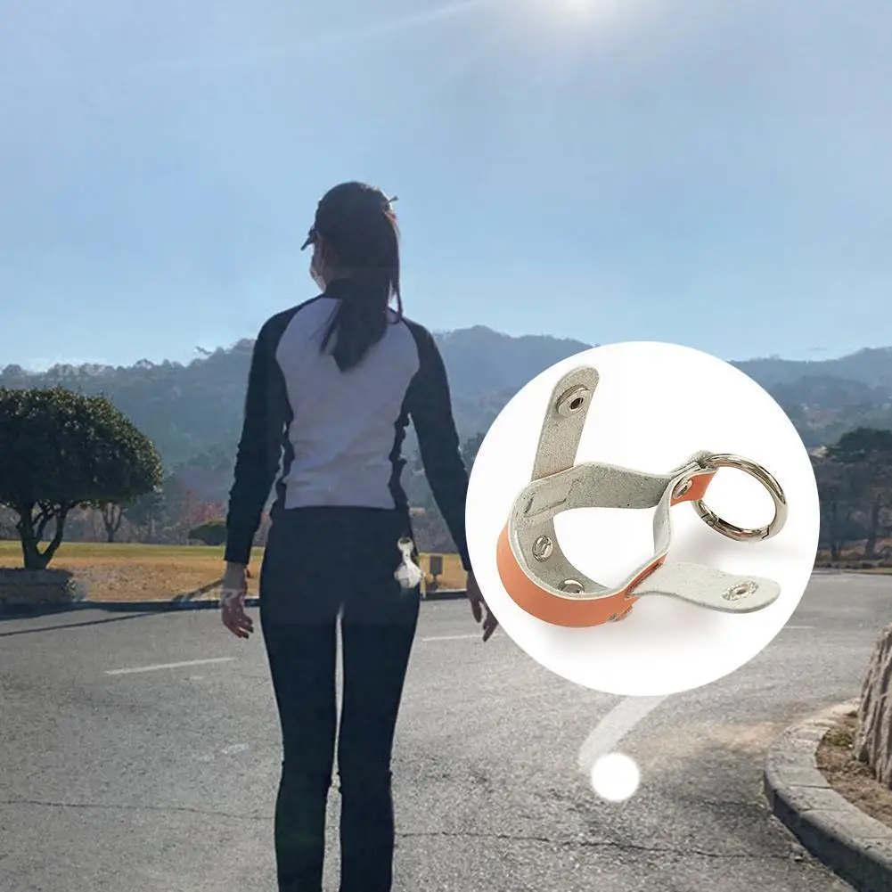 

Golf Rack Cowhide Ball Bag Quick Access Stylish Soft Accessories Portable Outdoor Golf Protective Ball Cover Golf U4d1