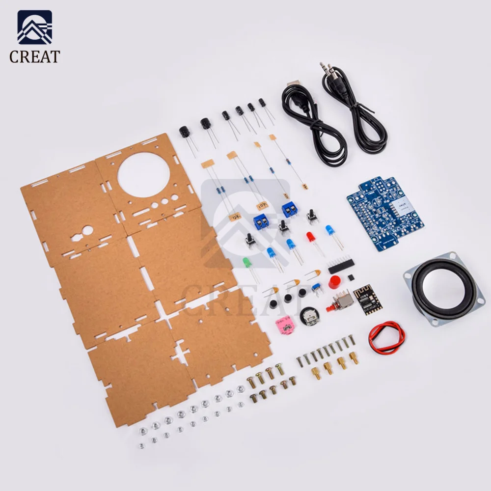 DIY For Bluetooth Speaker Parts Production and Assembly Electronic Welding Kit Teaching Practice DIY Electronic Kit Component images - 6