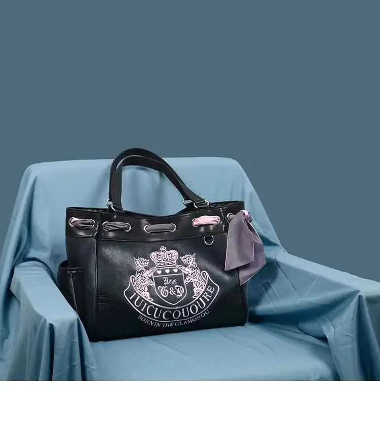 Сумка-тоут в стиле ретро для девушек модная вместительная сумочка контрастных