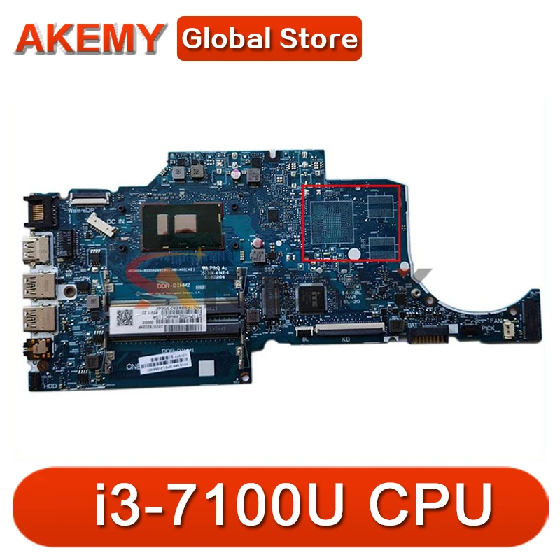 

For HP 14S-CR 14S-CF 14-CF Laptop Motherboard L41568-601 L41568-001 With Core i3-7100U Processor DDR4 MB 100% Tested Fast ship