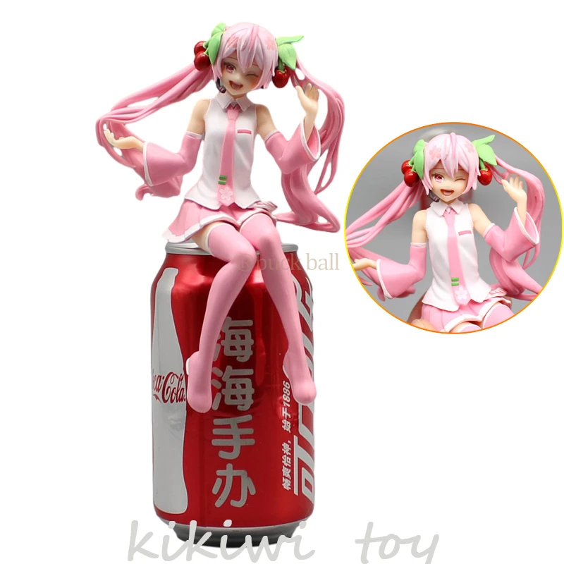 

15cm Sakura Miku Anime Figures Hatsune Miku Kawaii Girl Action Figure Pvc Statue Figurine Doll Collectible Decoration Toys Gift