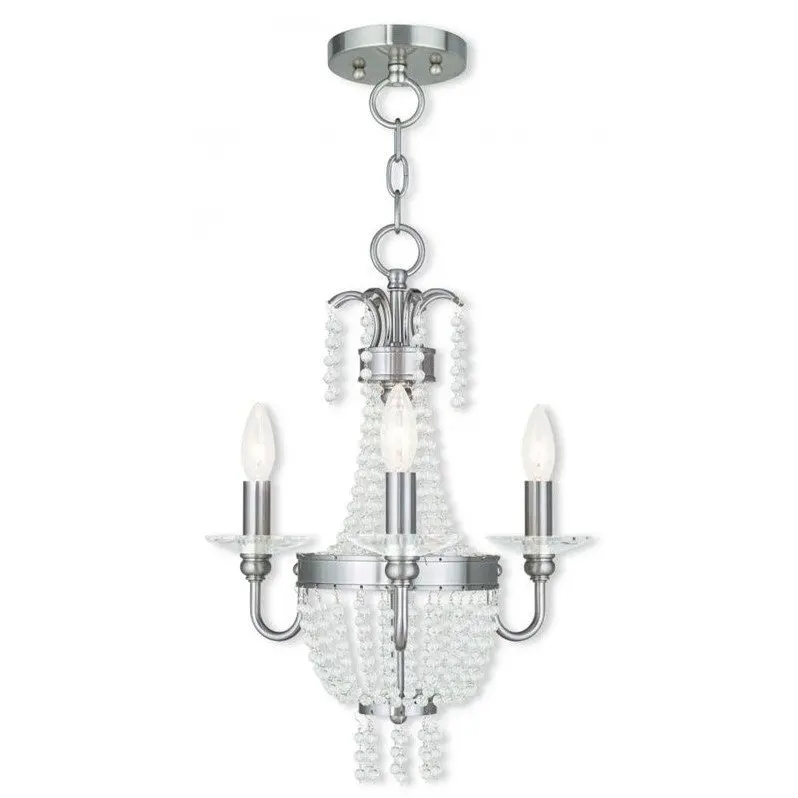 

Valentina 3 Light Convertible Mini Chandelier/Ceiling Mount