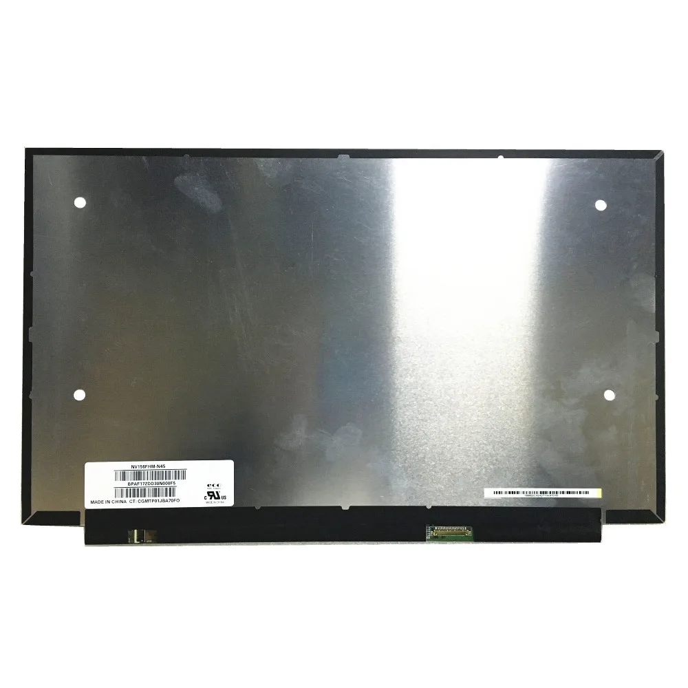 Bonawin-tela Led Nv156fh N45 de 15.6 Polegadas Fhd Ips Tela com 1920×1080 Edp 30 Pinos Tela de LCD do laptop