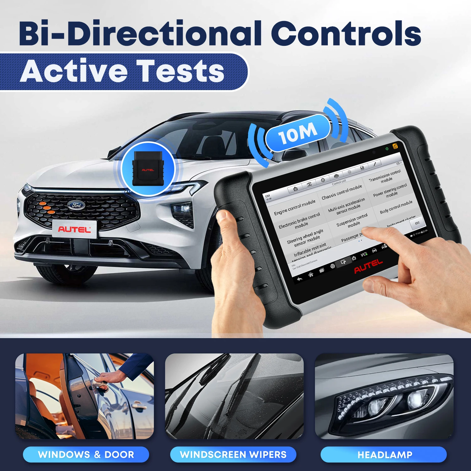 Autel MaxiPro MP808TS Pro Автомобильные диагностические инструменты OBD2 сканер все системы