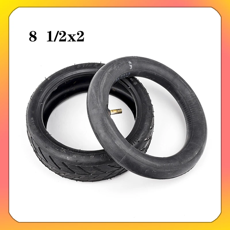 

For Xiaomi Mijia M365 Electric Scooter Outer Tire 50/75-6.1 Upgraded Inflatable Tyre 8 1/2X2 Tube Tire Replacement Inner Camera