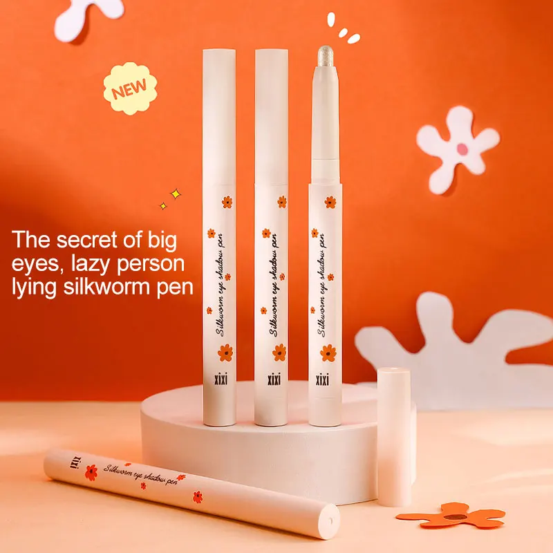 Гелевая подводка-карандаш для век с блестками