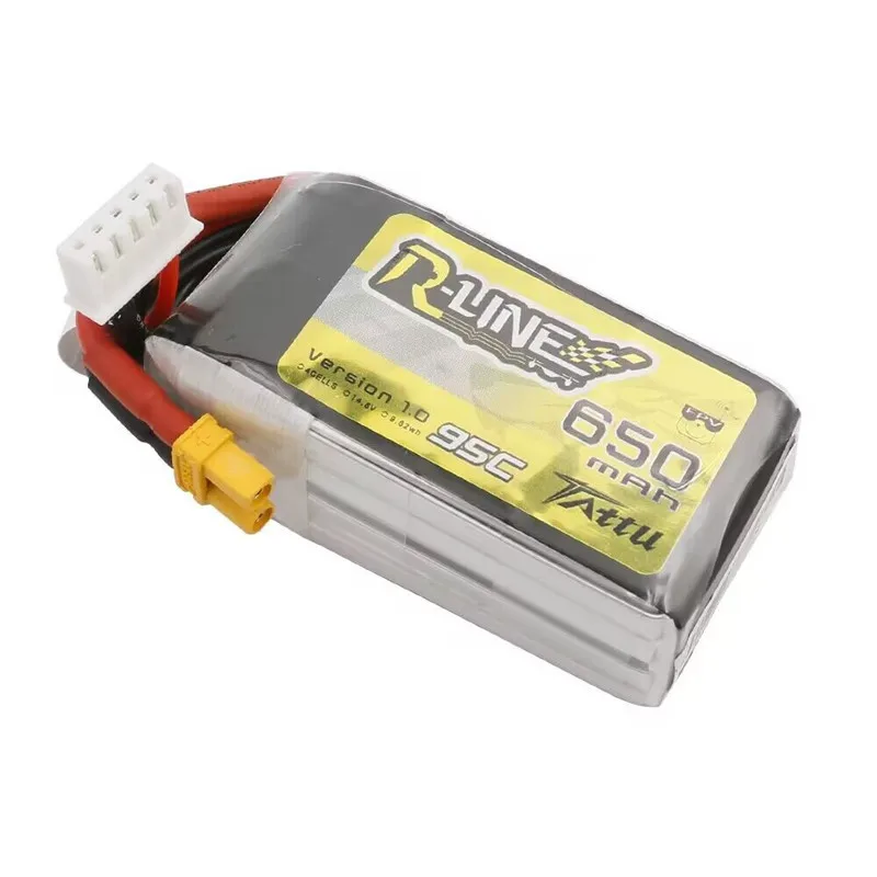 TATTU R-LINE 1 0 650 мАч 95C 14 8 в литий-полимерный аккумулятор для радиоуправляемого