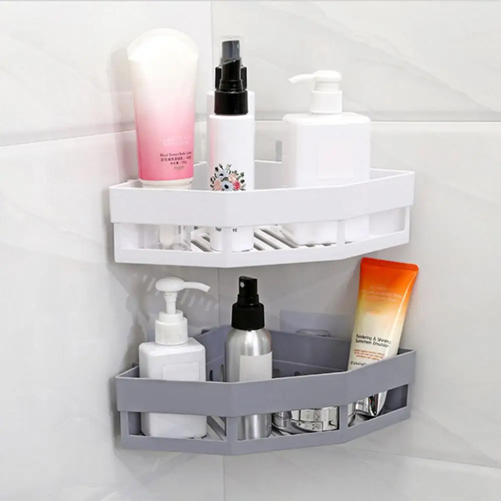 Треугольная настенная полка стойка с сильной нагрузкой угловая душевая кабина