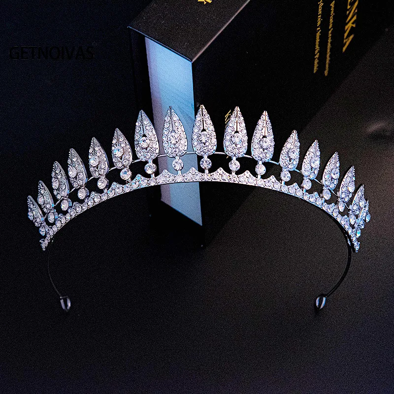 

Wedding Crown Bridal Headpiece Headband Handmade Glittery Bridal Hair Hoop Princess Headdress Hair Jewelry Accessories Gift SL