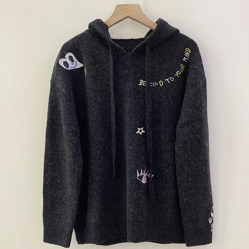 Хлопковые свитера Zadig женские повседневные с круглым вырезом топы женский модный