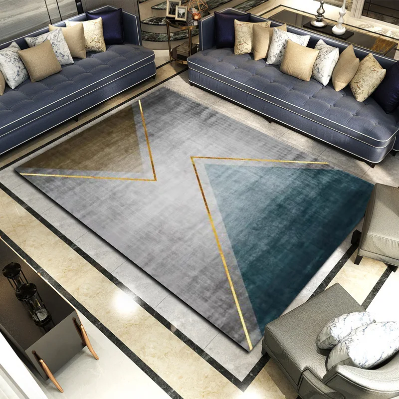 

Modern Nordic Abstract Living Room Carpet Ins Nordic Minimalist Home Bedroom Bedside Carpet Home Bedroom Full Of Large Carpet