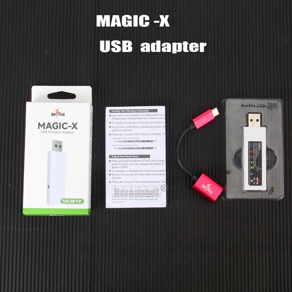 

Беспроводной USB-контроллер Mayflash MAGIC-X для PS5 DualSense, PS4, геймпад для Xbox Series X | S/Switch/Паровая консоль