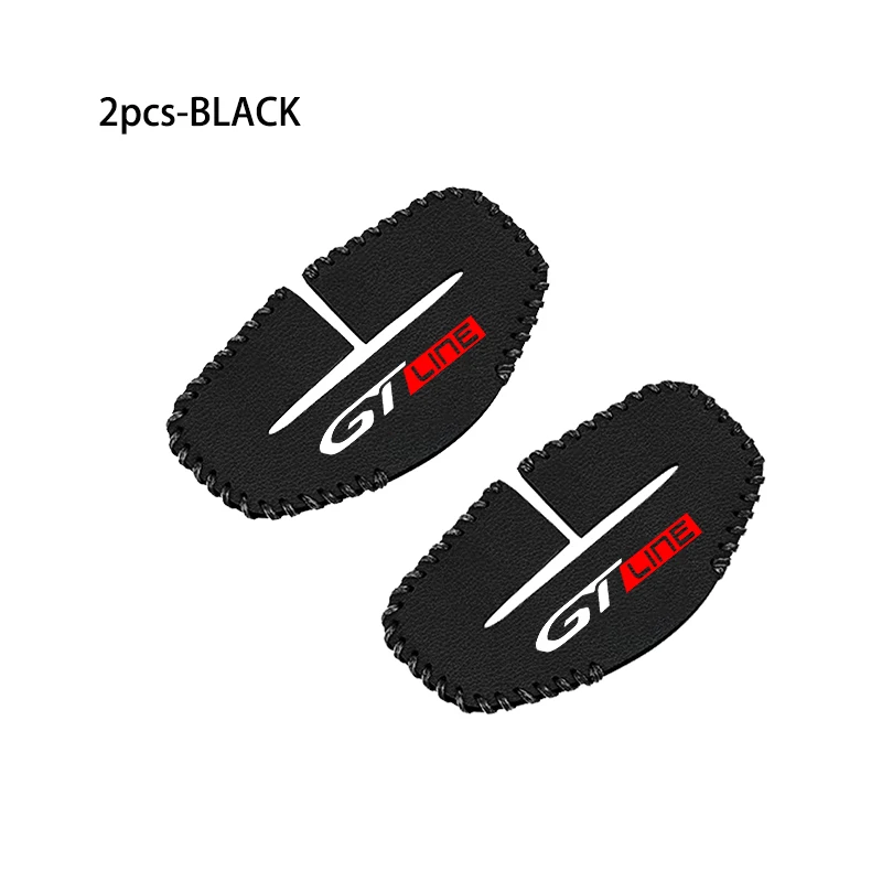 2 шт., автомобильная пряжка ремня безопасности, защита от царапин, пряжка ремня, защитный чехол для Peugeot GT GTI GTLINE 3008 5008 4008 3008 308 208