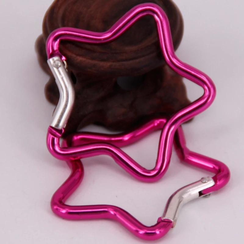 Новинка 2023 года карабин с замком пружинный из алюминиевого сплава брелок крючком