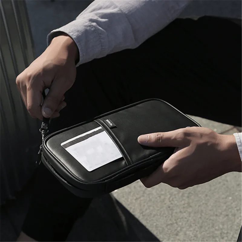 Женский семейный держатель для паспорта сумка хранения билетов кошелек чехол