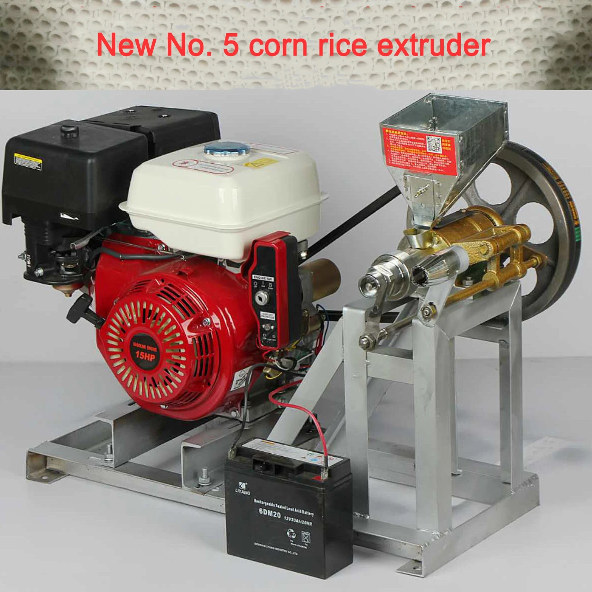 

Snack Extruder Use Corn Rice Food Extrude Puffing Machine Twisted Hollow Stick Solid Crispy Popper Bulking Machine