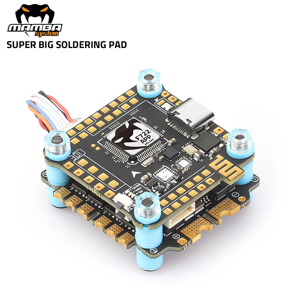 DIATONE MAMBA MK4 F722 APP контроллер полета MPU6000 W/blheli _ 32 F45/F55/f65 _ 128k 4 в 1 ESC Dshot 300/600/1200 для FPV дрона DIATONE MAMBA MK4 F722 APP контроллер полета MPU6000 W/blheli _ 32 F45/F55/f65 _ 128k 4 в 1 ESC Dshot 300/600/1200 для FPV дрона