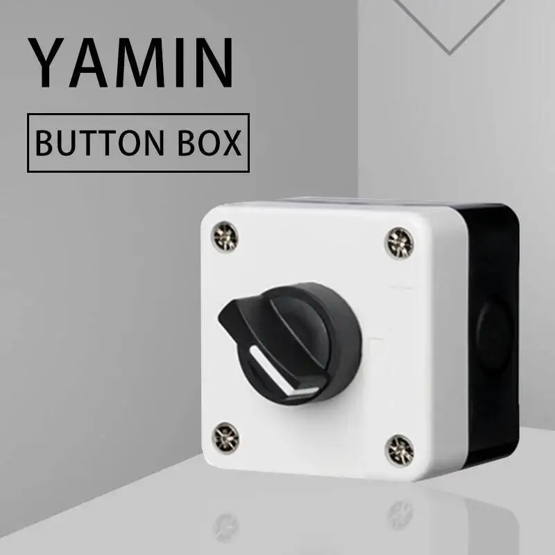 

Поворотный кнопочный переключатель, 2P/3P, два/три положения, 10 А, водонепроницаемая промышленная мощность управления, NO NC