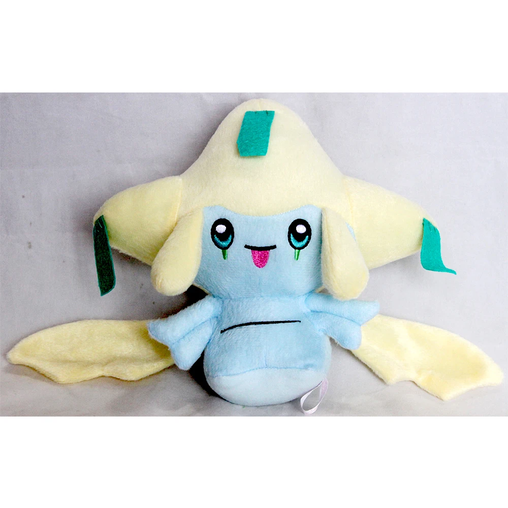 Плюшевая игрушка Pokemon LEGENDS Jirachi 8 дюймов щит меча покемона мягкий Алая фиолетовая