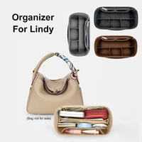 for h lindy 26 30 34 insert bags organizer makeup handbag liner inner purse portable travel comestic suitcases base shaper