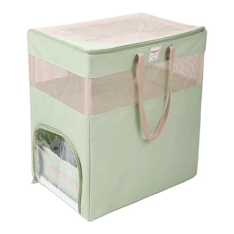 

Переноска для собак со съемной консолью, Воздухопроницаемая сетчатая сумка для путешествий с защитой от грязи и меха животных