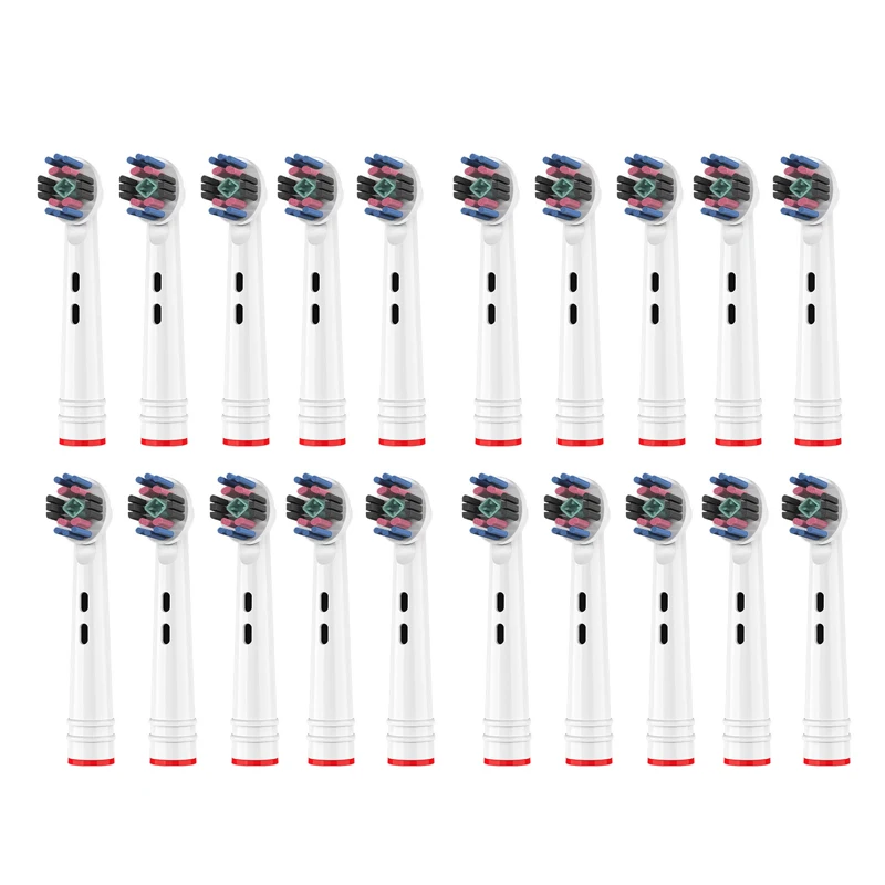 

Сменные насадки для электрической зубной щетки Oral b, 8 шт.