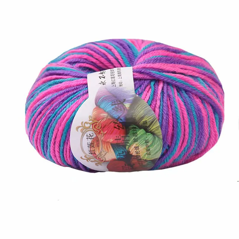 50 г молочный хлопок ручная работа свитер вязание крупный детский Мягкий Вязаный