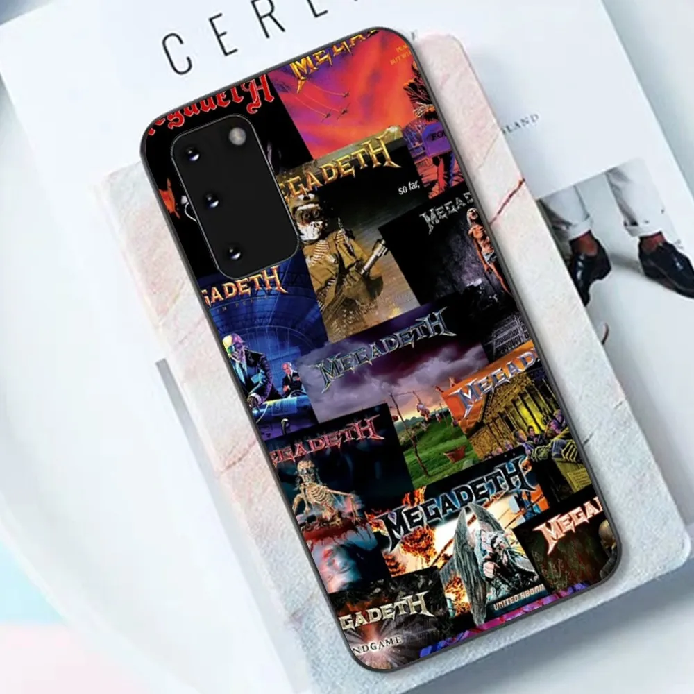 Rock M-Megadeths Music Phone Case For Samsung S 9 10 20 21 22 23 30 24 Plus Lite Ultra FE S10lite Fundas