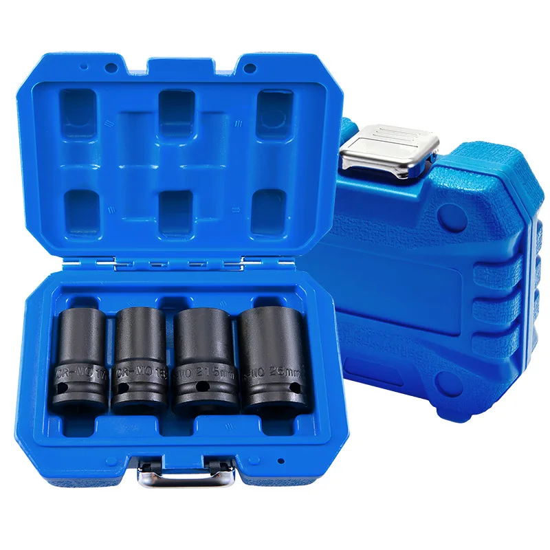 

4-Piece Emergency Wheel Nut Extractor Tire Sleeve Dismantlement Tool Auto Protection Tool Auto Repair Tools