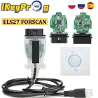USB-сканер ELS27 PIC24HJ128GP Forscan FTDI ELS27 OBD2 с поддержкой ELM327 J2534 для FordMazdaLincolnMercury ELS 27