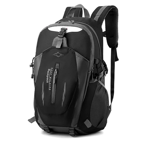 Рюкзак унисекс с мягкой спинкой, водонепроницаемый походный рюкзак 40 л для альпинизма