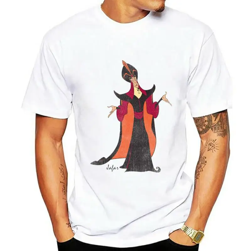 Aladdin Jafar Женская белая футболка мужская |