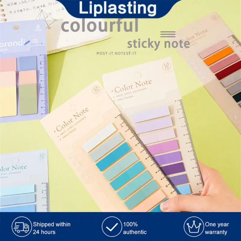 

Самоклеящаяся линейка, водонепроницаемые и гибкие наклейки на индекс ПЭТ, легкая классификация, индексная паста, Примечания