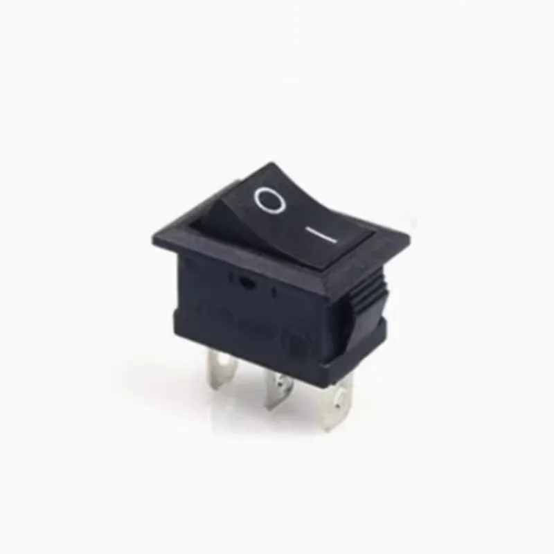 

5 шт., кнопочный Переключатель KCD1 21 х15 мм, 3 контакта, 6 А, 250 В переменного тока, 10 А, 125 В переменного тока, черный, красный, белый