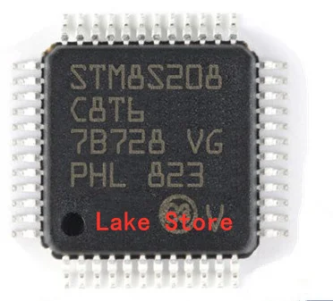 

5 unids/lote STM8S208C8T6 STM8S208CBT6 STM8S208C8 STM8S208CB STM8S208 QFP en stock