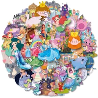 50 cartoon fairy tale series stickers fantasy fairy tale princess mobile phone computer suitcase decoration stickers