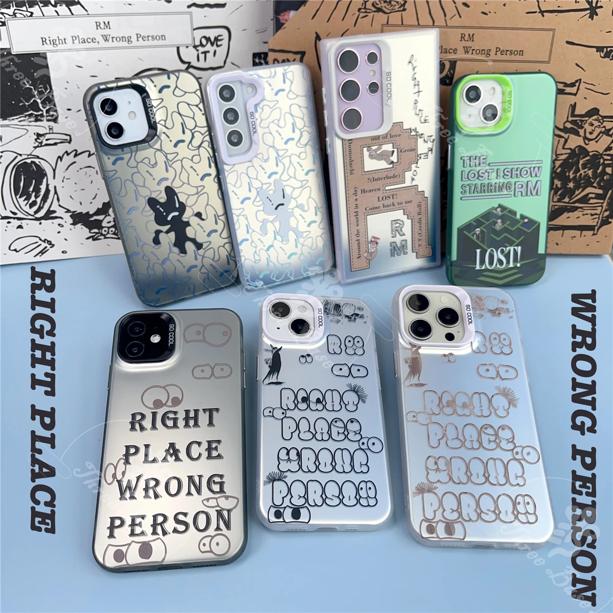 Чехол для телефона RM RPWP LOST iPhone 15PROMAX 15PLUS 14 8PLUS XS XR XSMAX 11 11Promax 12Pro 13Mini 13Pro 14Plus 14Promax