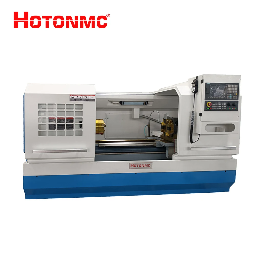 Полностью линейный направляющий способ Горизонтальный токарный станок Hine CK6160