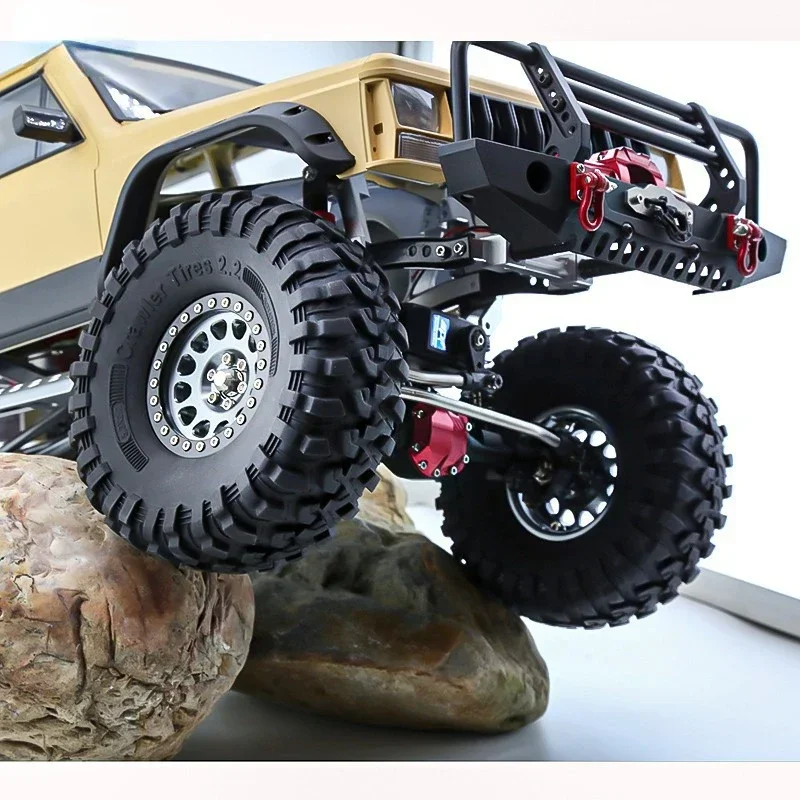 4 шт. 130 мм 2 дюйма резиновые шины для 1:10 RC Rock Crawler Trxs Trx4 Axial SCX10 90047 D90 D110 TF2 RR10 Wraith