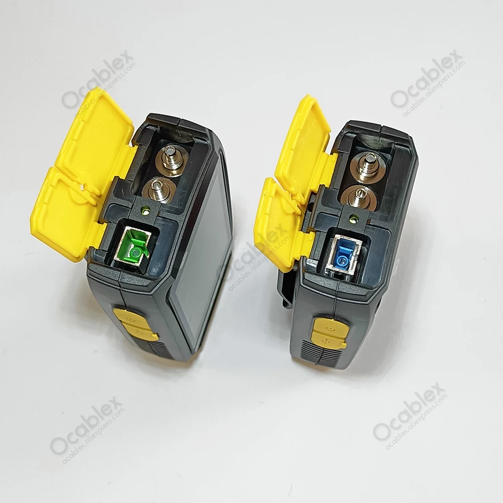 Kup Mini OTDR GPON EPON Aktywne Testowanie Włókien Pomiar Sygnału Na żywo Z Wieloma Funkcjami Reflektometr OPM VFL OLS SC Złącze