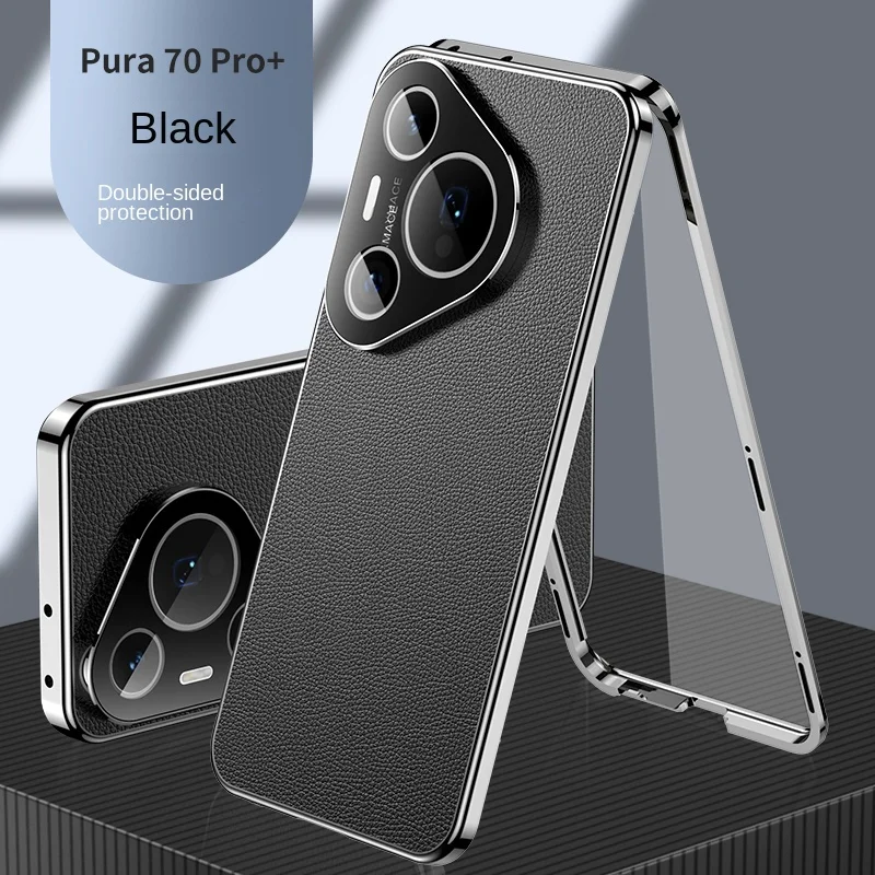 Для Huawei Pura 70 Pro HBN LX9 Чехол 360 Полная защита Передний прозрачный стеклянный чехол