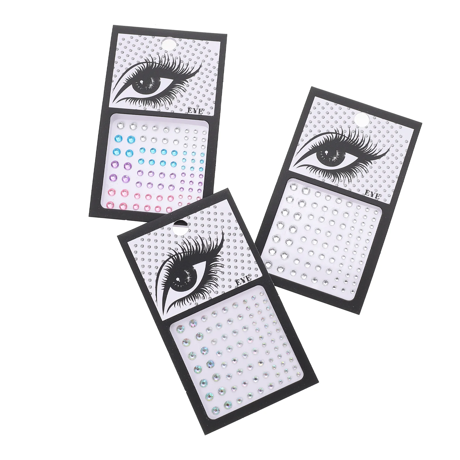

Face Jewelseye Stickerscrystal Rhinestones Makeup Glitter Sticker Eyesstick Decorative Festival Adhesive Gemstones