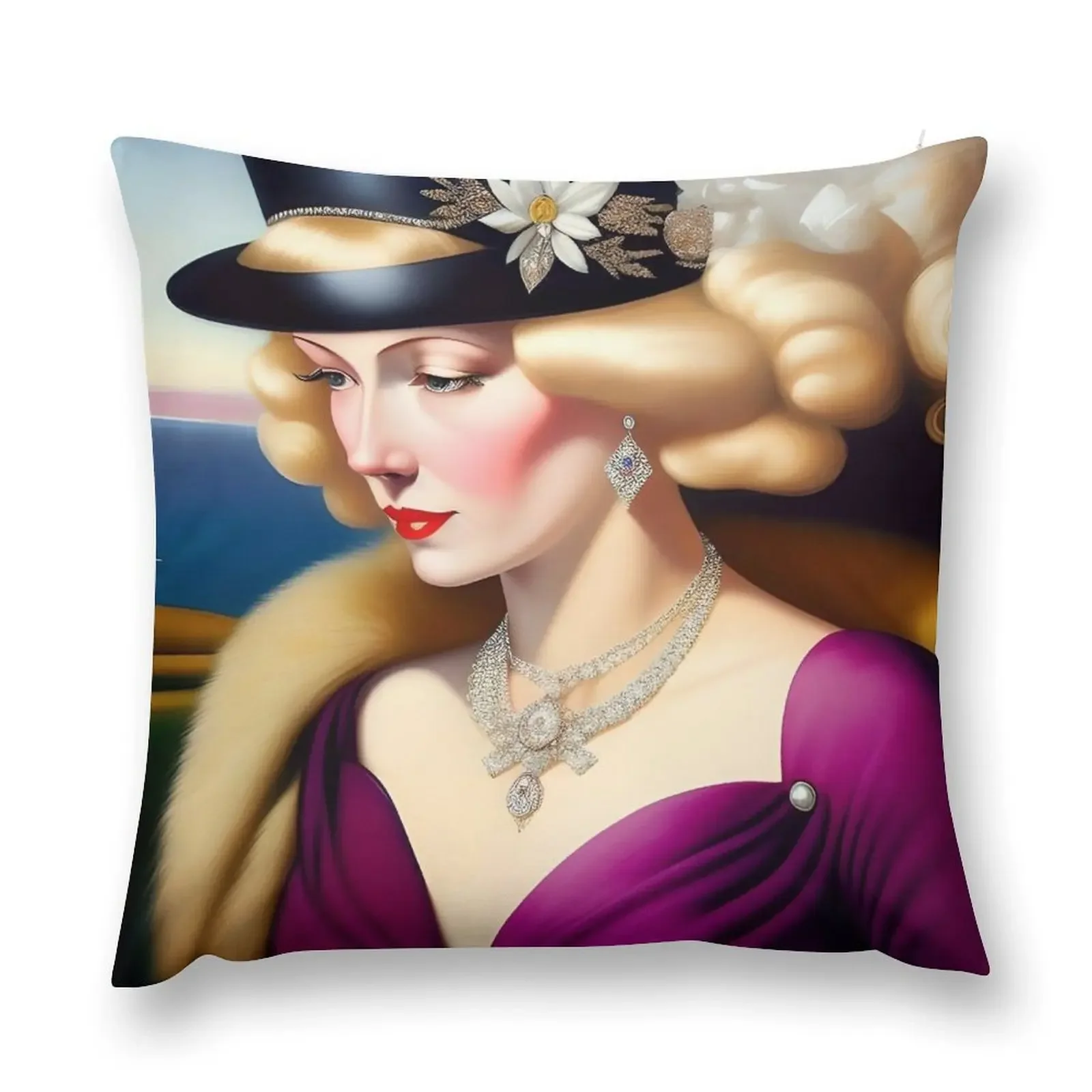 Последнее лето в Мельбурне Джазовое Эко арт-деко женская натюрморт ревущие блики