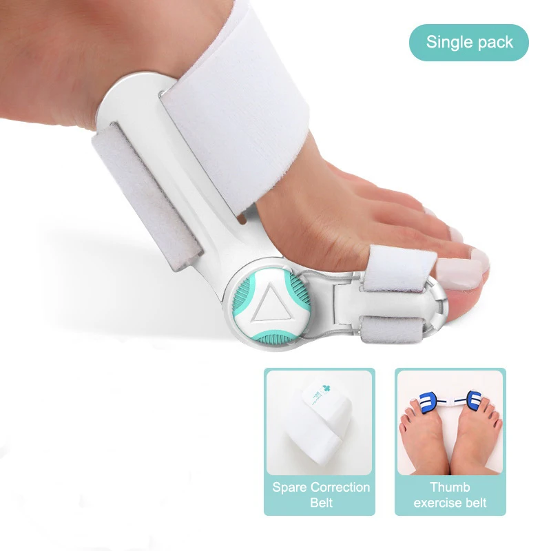 

1PC Bunion Splint Big Toe Straightener Corrector Adjustable Knob Hallux Valgus Correction Orthopedic Supplies Pedicure Foot Care