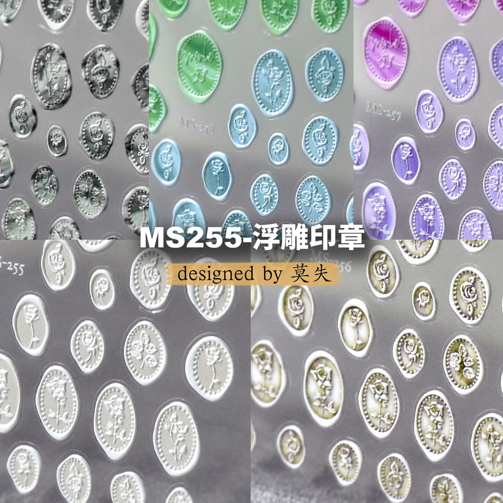 

5 цветов, яркий цветок, наклейка для дизайна ногтей, дизайнерские украшения для ногтей, наклейки «сделай сам», фольга, искусство для маникюра