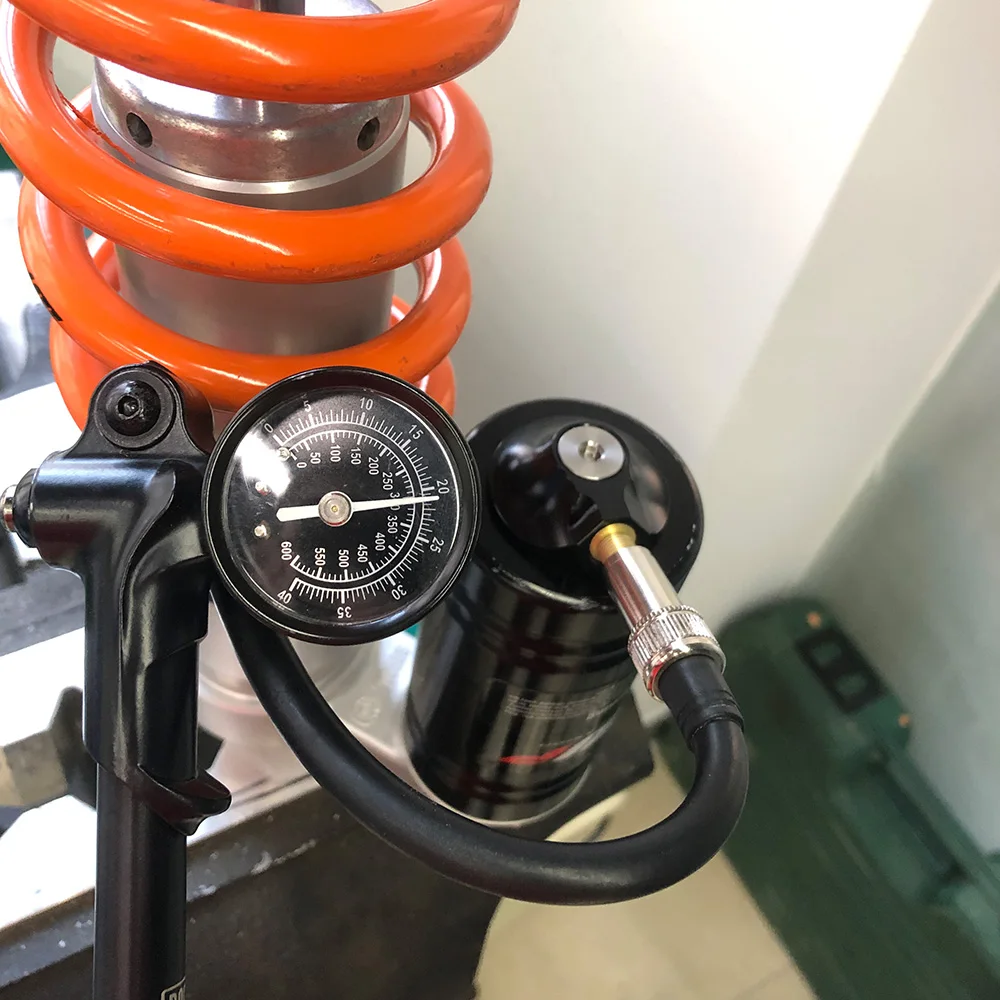 Газовый клапан для задней подвески мотоцикла WP алюминий 64 мм KTM 125 200 250 300 450 EXC XCW 2022