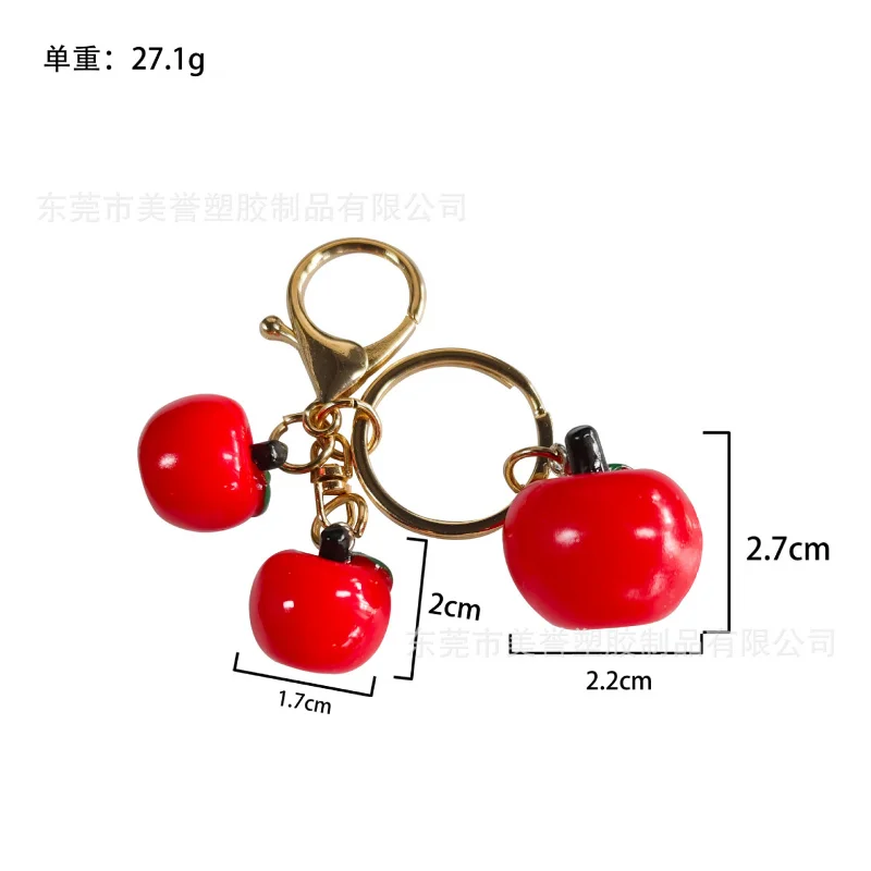 Брелок для ключей Durian Популярные Подвески в виде короля фруктов аксессуары